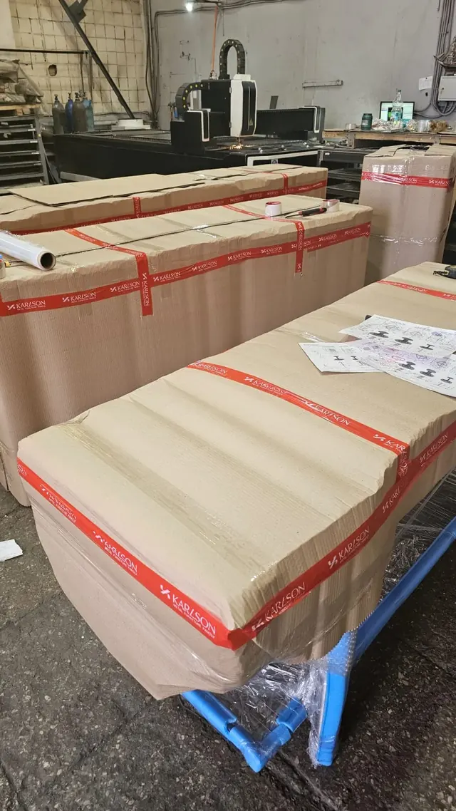 Изделия в упаковке «Карлсон» перед отгрузкой